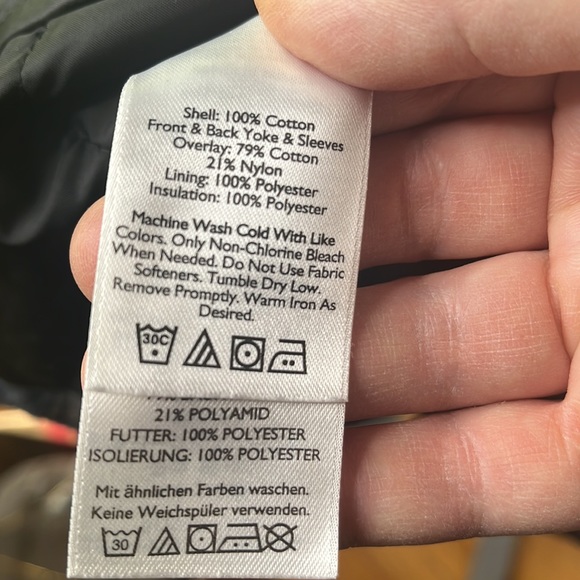 Eddie Bauer shacket jacket coat snap closure quilted - Picture 14 of 15